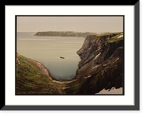 Historic Framed Print, General northward view North Cape Norway,  17-7/8" x 21-7/8"