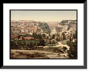 Historic Framed Print, General view Constantine Algeria,  17-7/8" x 21-7/8"