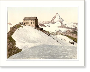 Historic Photochrom - Railroads & Depots - Gornergrat Railway
