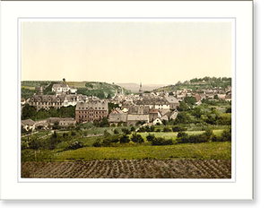 Antique Photochrom - Hadamar Frankfort on Main (Frankfurt am Main)