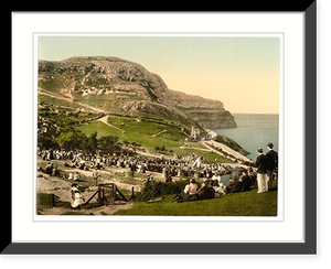 Historic Framed Print, Happy Valley Llandudno Wales,  17-7/8" x 21-7/8"