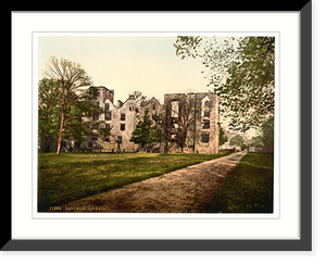 Historic Framed Print, Hardwick Old Hall Derbyshire England,  17-7/8" x 21-7/8"