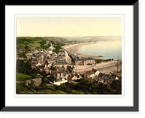 Historic Framed Print, Jersey Saint Aubins Channel Islands England - 2,  17-7/8" x 21-7/8"