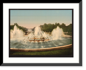 Historic Framed Print, The Latone Basin II Versailles France,  17-7/8" x 21-7/8"