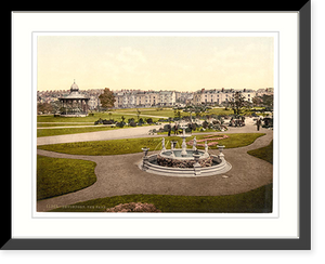 Historic Framed Print, The Park Devonport England,  17-7/8" x 21-7/8"