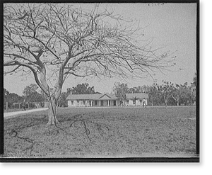 Vintage Military Print - Miami, Florida - Old Fort Dallas