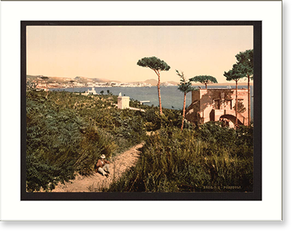 Historic Photochrom - Pozzuoli Naples Italy - Vintage Wall Art Gift
