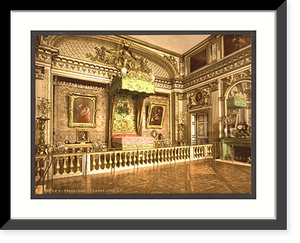 Historic Framed Print, Room of Louis XIV Versailles France,  17-7/8" x 21-7/8"