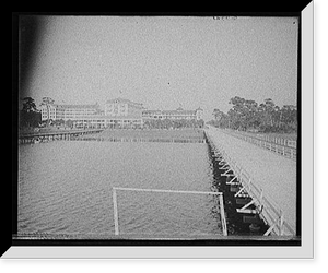 Historic Architecture - Ormond, Florida - Hotel - Vintage Wall Art Gift