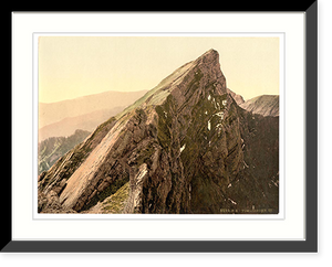 Historic Framed Print, Tomlishorn III. Pilatus Switzerland,  17-7/8" x 21-7/8"