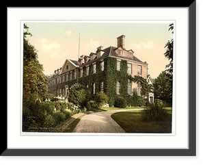 Historic Framed Print, Troy House Monmouth England,  17-7/8" x 21-7/8"