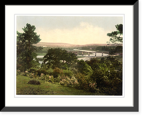 Historic Framed Print, View at Cappoquin. Co. Waterford Ireland,  17-7/8" x 21-7/8"