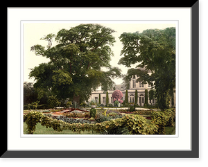 Historic Framed Print, View in Herrenhausen grounds Hanover Hanover Germany,  17-7/8" x 21-7/8"