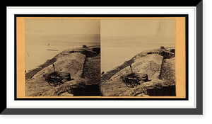 Historic Framed Print, Parapet Fort Sumter,  17-7/8" x 21-7/8"