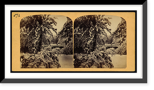 Historic Framed Print, The October snow storm,  17-7/8" x 21-7/8"