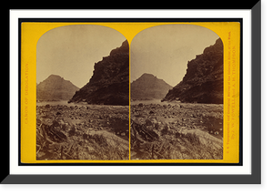 Historic Framed Print, Falls at Camp  No. 41,  17-7/8" x 21-7/8"