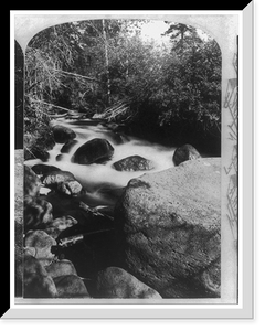 Historic Framed Print, On Boulder Creek - 2,  17-7/8" x 21-7/8"