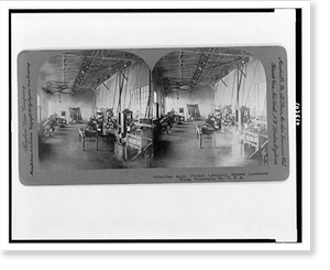 Vintage Stereoview - Philadelphia - Test room physical laboratory