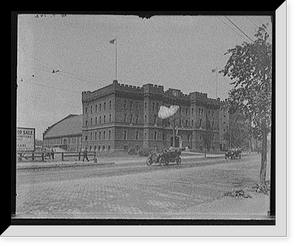 Antique Photo Print - Cambridge, Massachusetts - State armory