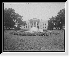 Historic Framed Print, [Washington, D.C., the White House],  17-7/8" x 21-7/8"