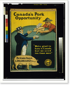 Canadas pork opportunity. E. Henderson, Historic Print