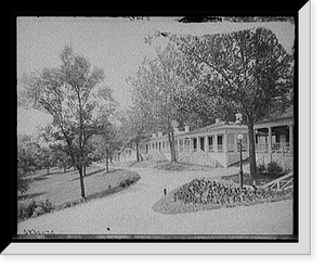 Baltimore row, White Sulphur Springs, West Va, Historic Reproduction