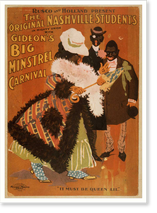 Vintage Theater Poster - Circus & Carnival - Rusco and Holland present