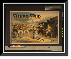 Historic Framed Print, Silver spur - 5,  17-7/8" x 21-7/8"
