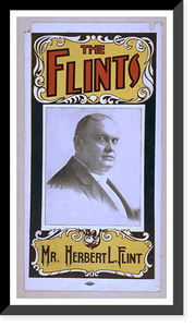 Historic Framed Print, The Flints,  17-7/8" x 21-7/8"