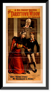 Historic Framed Print, The Tarrytown widow a big comedy success.  - 2,  17-7/8" x 21-7/8"