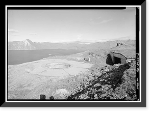 Naval Operating Base Dutch Harbor & Fort Mears, Ulakta Head Fixed Defense Panama Gun Mounts, Unalaska, Aleutian Islands, AK - 2, Vintage Poster