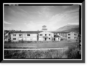 Naval Operating Base Dutch Harbor & Fort Mears, Administration Building, Unalaska, Aleutian Islands, AK - 4, Vintage Poster