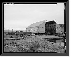Vintage Building Photo - Railroads & Depots - Naval Operating Base