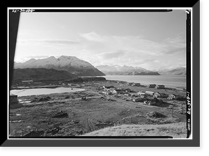 Naval Operating Base Dutch Harbor & Fort Mears, Margaret Bay Cantonment Barracks, Unalaska, Aleutian Islands, AK, Vintage Wall Art
