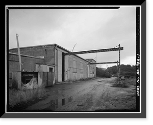 U.S. Coast Guard Station, Weapons Shop Building, U.S. Coast Guard Station, Kodiak, Kodiak Island Borough, AK, Antique Print