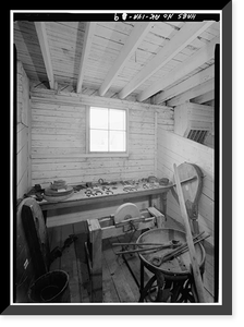 Fort Egbert, Mule Barn, Yukon River at Mission Creek, Eagle vicinity, Southeast Fairbanks Census Area, AK - 9 Classic, Antique Print