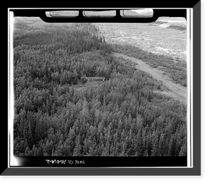 Valdez-Fairbanks Trail Roadhouses, Sullivan Roadhouse, Fort Greely, AK - 2, Historic Print