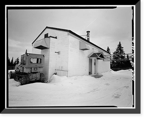 Rabbit Creek White Alice Site, Radio Relay Station, Anchorage, Anchorage, AK, Vintage Print