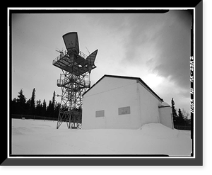 Rabbit Creek White Alice Site, Radio Relay Station, Anchorage, Anchorage, AK - 2, Vintage Wall Art
