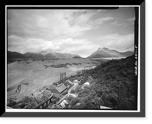 Kennecott Copper Corporation, On Copper River & Northwestern Railroad, Kennicott, Valdez-Cordova Census Area, AK - 5, Historic Print