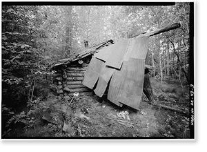 Antique Architecture - George McGregor Cabin - Vintage Wall Art Gift