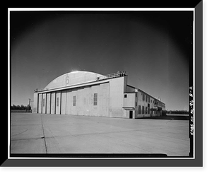 Ladd Field, Birchwood Hangar, Fort Wainwright, Fairbanks, Fairbanks North Star Borough, AK - 2, Vintage Poster