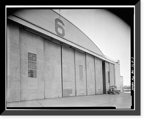Ladd Field, Birchwood Hangar, Fort Wainwright, Fairbanks, Fairbanks North Star Borough, AK - 3, Antique Wall Art