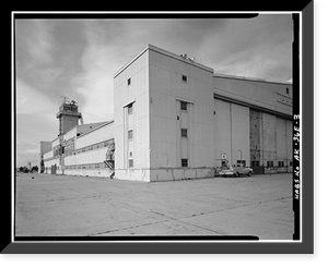 Ladd Field, Hangar No. 1, Fort Wainwright, Fairbanks, Fairbanks North Star Borough, AK - 3, Antique Print