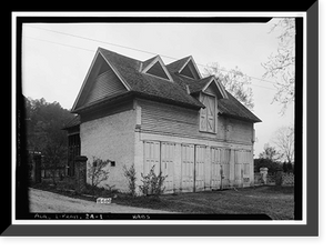 Daniel Pratt House, Autauga Creek, Prattville, Autauga County, AL - 15, Vintage Poster
