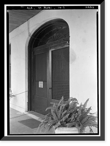 Old City Hospital, 900-950 Saint Anthony Street, Mobile, Mobile County, AL - 7, Historic Print