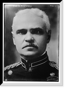 Historic Framed Print, Gen. G.W. Goethals,  17-7/8" x 21-7/8"