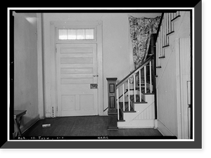 Governor Robert Lindsay House, U.S. Highway 72, Tuscumbia, Colbert County, AL - 8, Antique Poster
