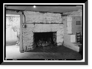 Governor Robert Lindsay House, U.S. Highway 72, Tuscumbia, Colbert County, AL - 14, Historic Print