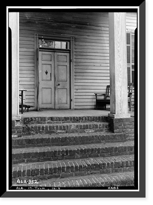 Carl Rand House, 501 East Third Street, Tuscumbia, Colbert County, AL - 4, Antique Wall Art